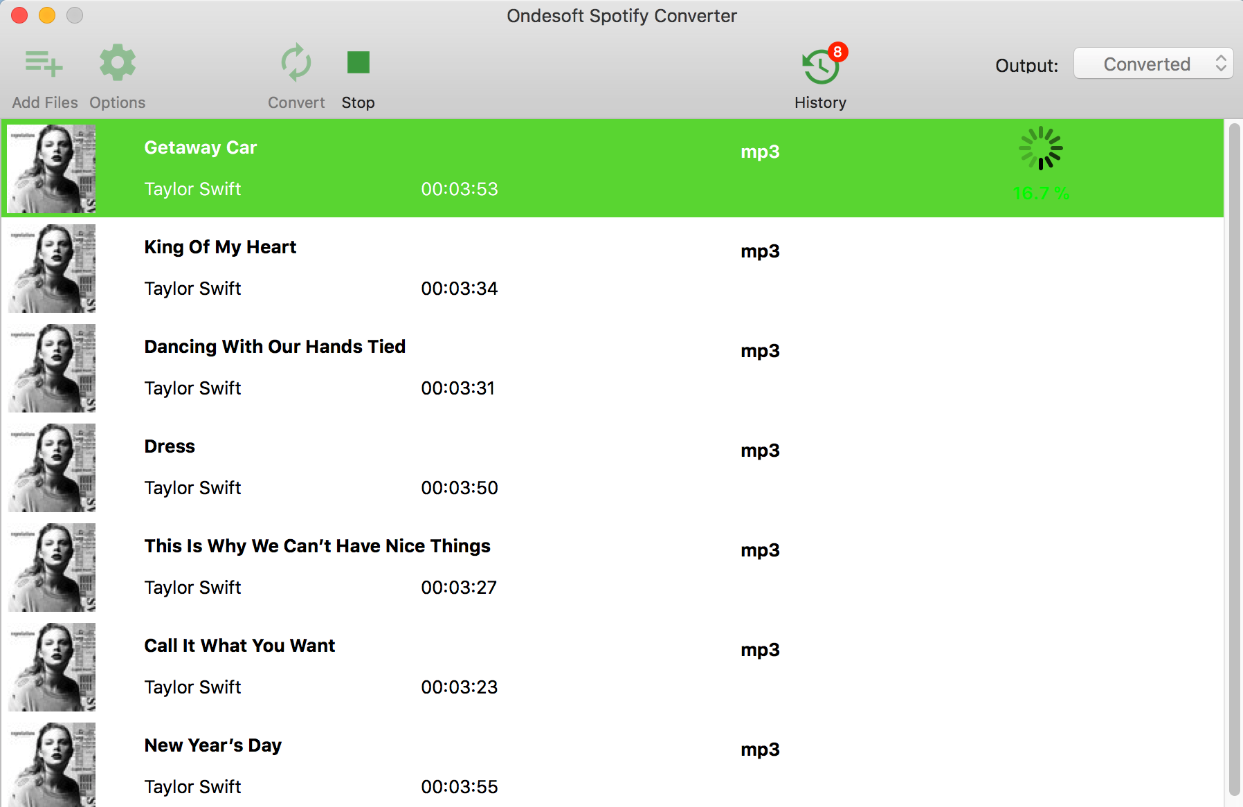 Spotify Music Converter online, free